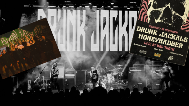 Drunk Jackals & Honeybadger live στο νέο BAD TOOTH στις 28/11